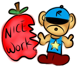 Rossy the teacher bears I sticker #7066584