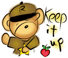 Rossy the teacher bears I sticker #7066594