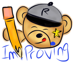 Rossy the teacher bears I sticker #7066598