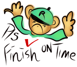 Rossy the teacher bears I sticker #7066604