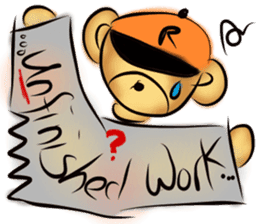 Rossy the teacher bears I sticker #7066605