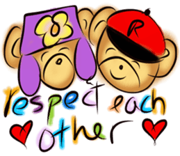 Rossy the teacher bears I sticker #7066608