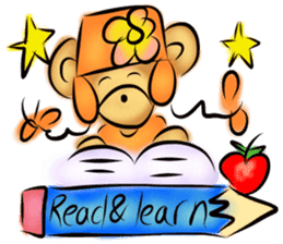 Rossy the teacher bears I sticker #7066614