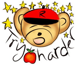 Rossy the teacher bears I sticker #7066617