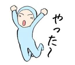Tights Boy Sattori-kun sticker #7066637