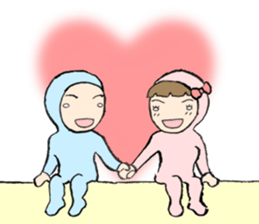 Tights Boy Sattori-kun sticker #7066646