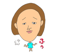 Healing woman sticker #7067005