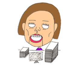 Healing woman sticker #7067017