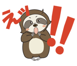 Sloth.Feeling of nearly 30 years old ver sticker #7067068