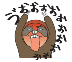 Sloth.Feeling of nearly 30 years old ver sticker #7067084