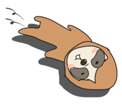 Sloth.Feeling of nearly 30 years old ver sticker #7067088