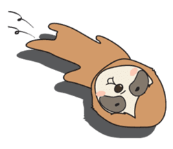 Sloth.Feeling of nearly 30 years old ver sticker #7067088