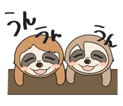 Sloth.Feeling of nearly 30 years old ver sticker #7067096