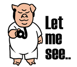 Dr. Pig sticker #7067186