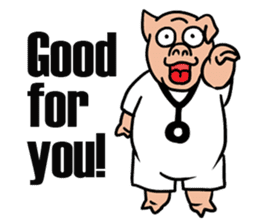 Dr. Pig sticker #7067188