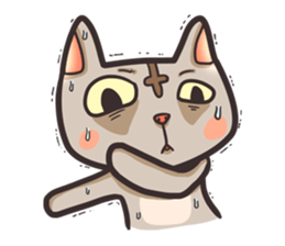 Gato the Cat sticker #7067590