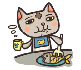 Gato the Cat sticker #7067595