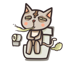 Gato the Cat sticker #7067616