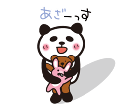 papapa panda sticker sticker #7067674