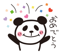 papapa panda sticker sticker #7067685