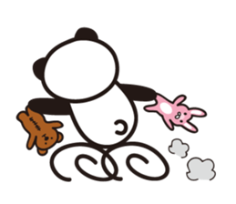 papapa panda sticker sticker #7067690