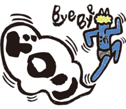 peach samurai sticker #7067717