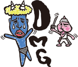 peach samurai sticker #7067729