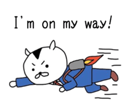 Squirrel Office worker sticker #7067758