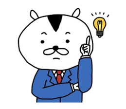 Squirrel Office worker sticker #7067760