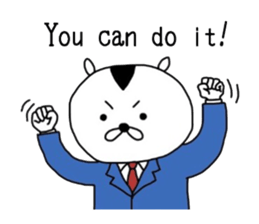 Squirrel Office worker sticker #7067762