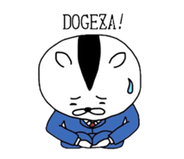 Squirrel Office worker sticker #7067763