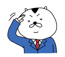 Squirrel Office worker sticker #7067765