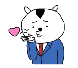 Squirrel Office worker sticker #7067766