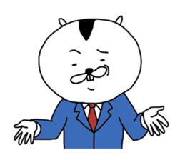 Squirrel Office worker sticker #7067767