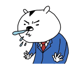 Squirrel Office worker sticker #7067769