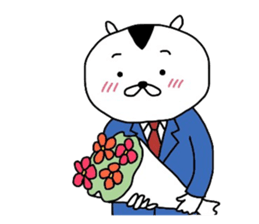 Squirrel Office worker sticker #7067770