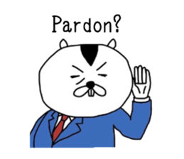 Squirrel Office worker sticker #7067772