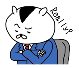 Squirrel Office worker sticker #7067779