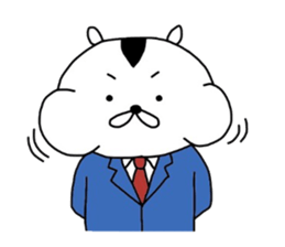 Squirrel Office worker sticker #7067781