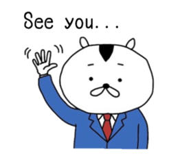 Squirrel Office worker sticker #7067782