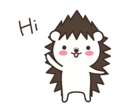 Hedgehog Kurimaru 3 sticker #7067904
