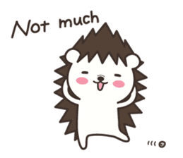 Hedgehog Kurimaru 3 sticker #7067912