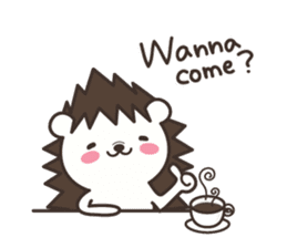 Hedgehog Kurimaru 3 sticker #7067917