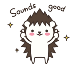 Hedgehog Kurimaru 3 sticker #7067918