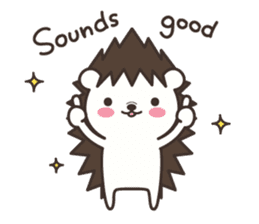 Hedgehog Kurimaru 3 sticker #7067918