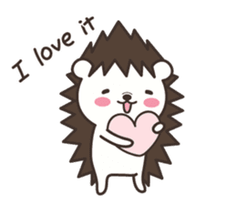 Hedgehog Kurimaru 3 sticker #7067920