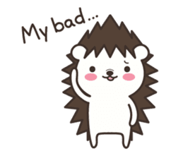 Hedgehog Kurimaru 3 sticker #7067924