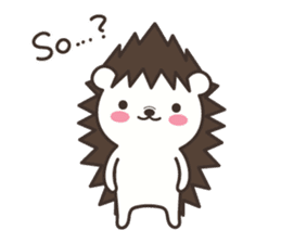 Hedgehog Kurimaru 3 sticker #7067925