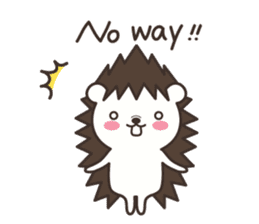 Hedgehog Kurimaru 3 sticker #7067927