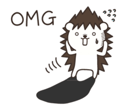 Hedgehog Kurimaru 3 sticker #7067928